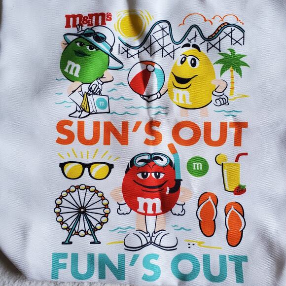 M&M's Character Canvas Tote Bag - Picture 2 of 4